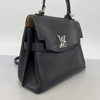 Louis Vuitton Handbag Lockme Eva BB Black 2-Way Bag