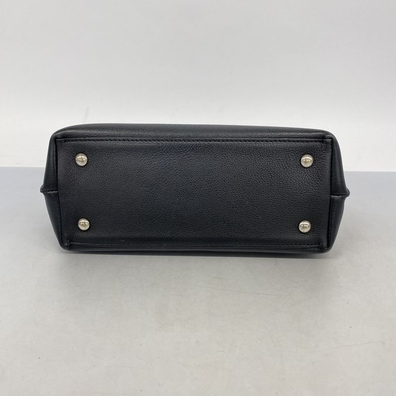 Louis Vuitton Handbag Lockme Eva BB Black 2-Way Bag