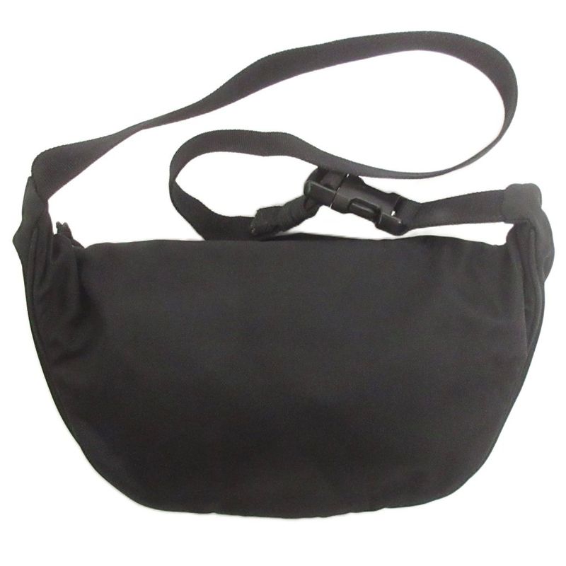 Balenciaga Explorer Belt Bag Waist Pouch Nylon Black