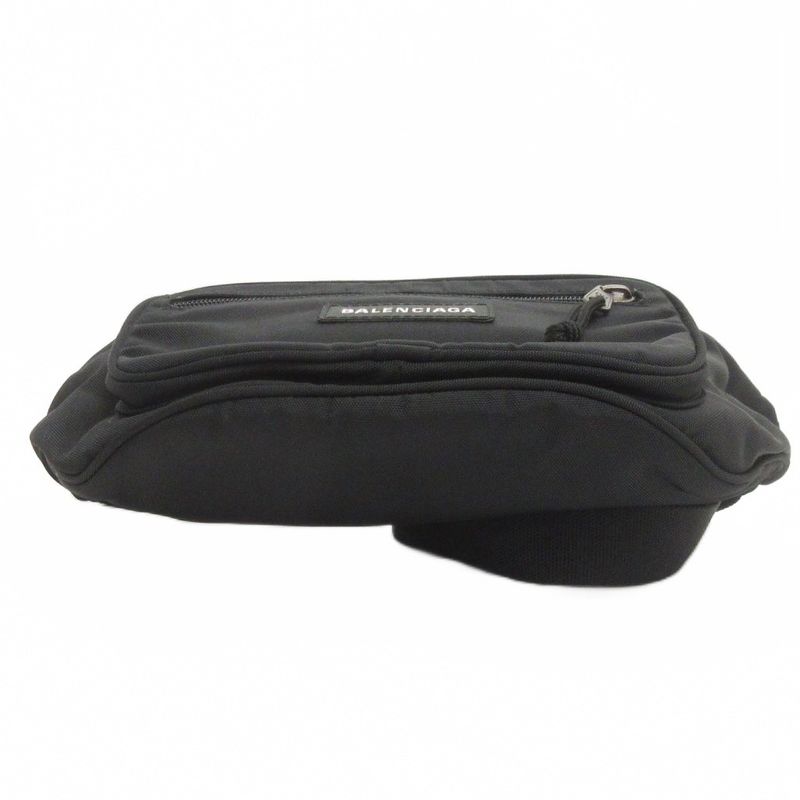 Balenciaga Explorer Belt Bag Waist Pouch Nylon Black