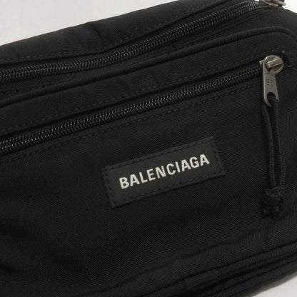 Balenciaga Explorer Belt Bag Waist Pouch Nylon Black
