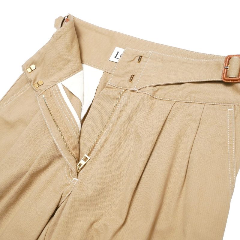 Loewe Pants 34 Gurkha Two Tuck Tapered