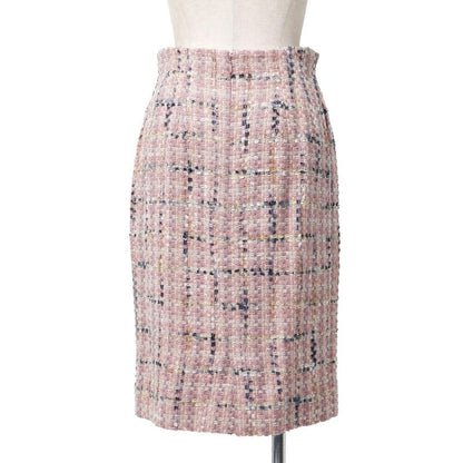 Dior Vintage Skirt 9 Tweed Long Jacket Tight