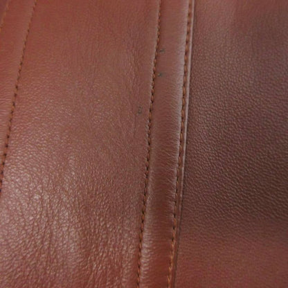 Dior Coat Jacket Lamb Leather Vintage Kanebo Brown M