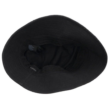 Balenciaga Logo Embroidered Distressed Bucket Hat L