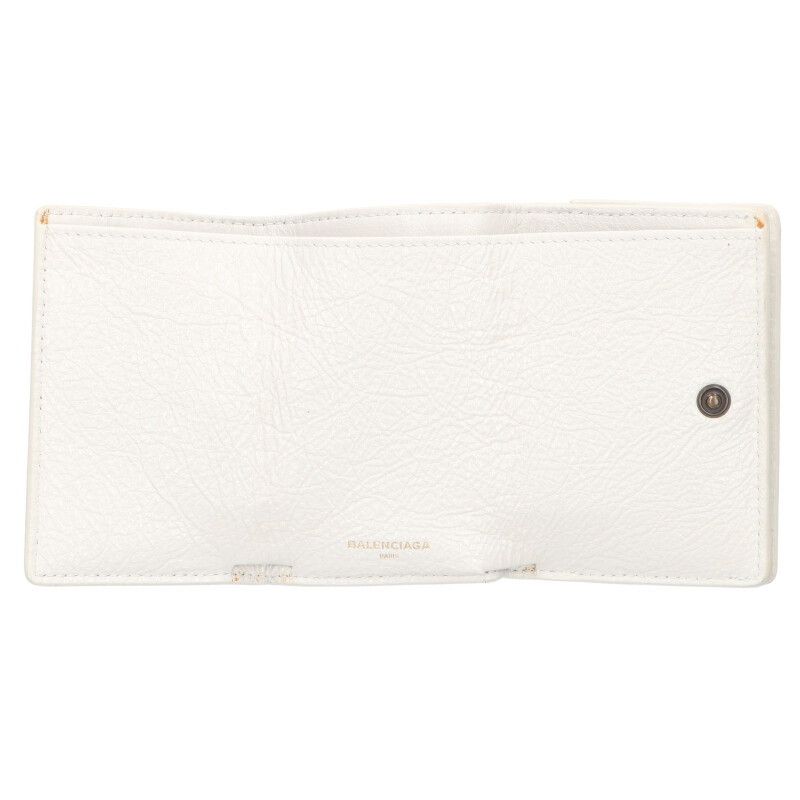 Balenciaga Trifold Leather Wallet