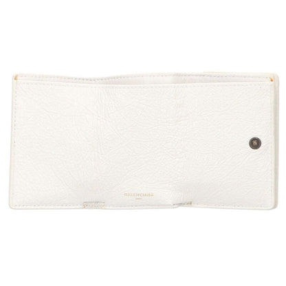 Balenciaga Trifold Leather Wallet