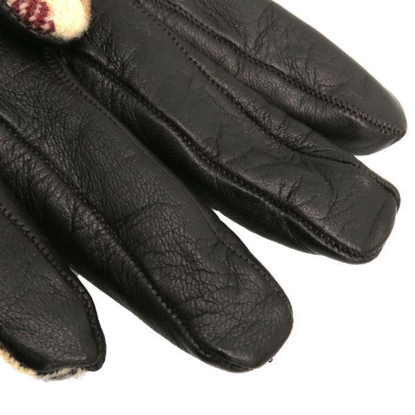 Gucci Gloves Leather Wool