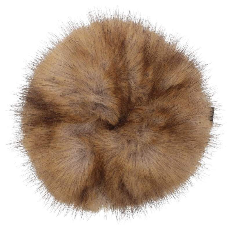 Balenciaga Faux Fur Scrunchie