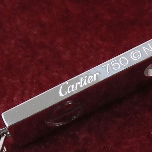 Cartier Love Shape Necklace Diamond