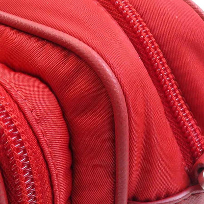 Prada Shoulder Bag Nylon Red