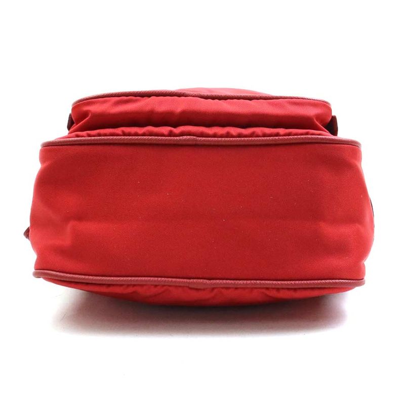 Prada Shoulder Bag Nylon Red
