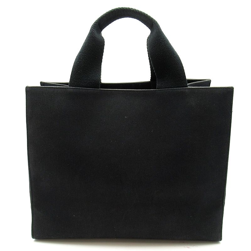 Fendi Fender Che Tote Canvas Black