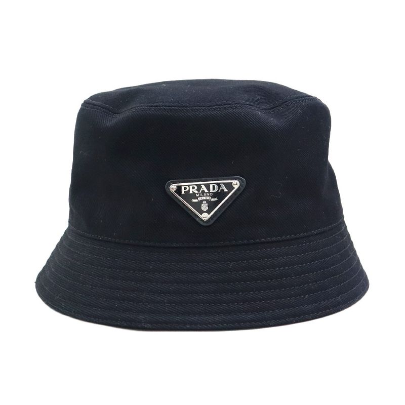 Prada Bucket Hat Black M