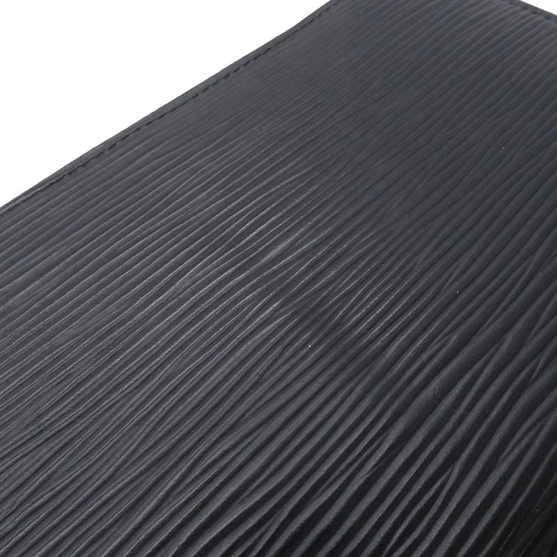 Louis Vuitton Wallet Epi Zippy Round Noir Black