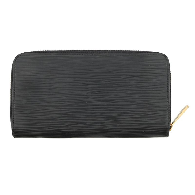 Louis Vuitton Wallet Epi Zippy Round Noir Black