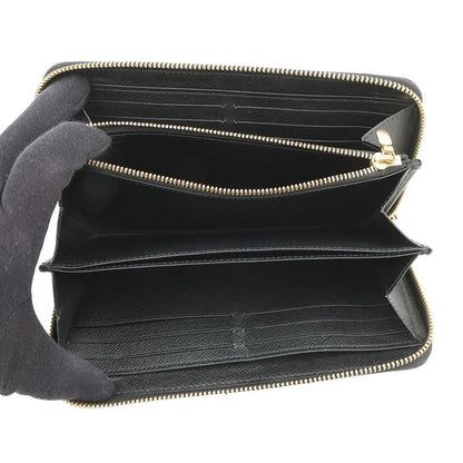 Louis Vuitton Wallet Epi Zippy Round Noir Black