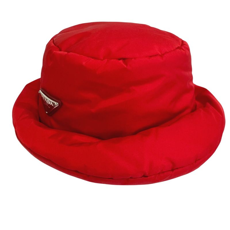 Prada Bucket Hat Red