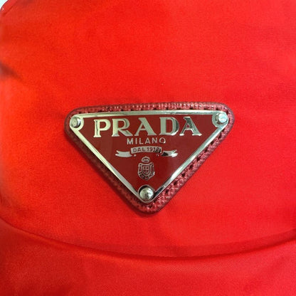Prada Bucket Hat Red