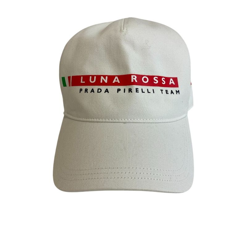Prada Baseball Cap Cotton White