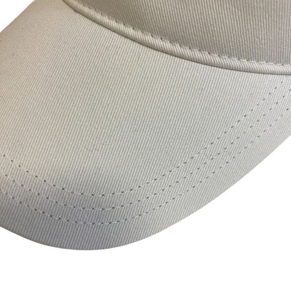 Prada Baseball Cap Cotton White