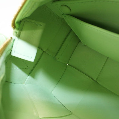 Bottega Veneta Intrecciato Shoulder Bag Lambskin