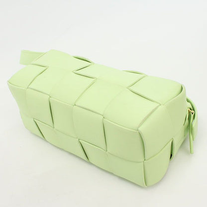 Bottega Veneta Intrecciato Shoulder Bag Lambskin
