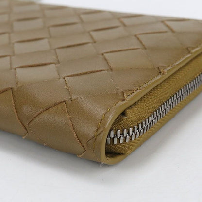 Bottega Veneta Zip Around Wallet Intrecciato