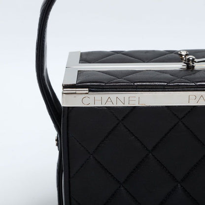 Chanel Handbag Vanity Lambskin Quilted
