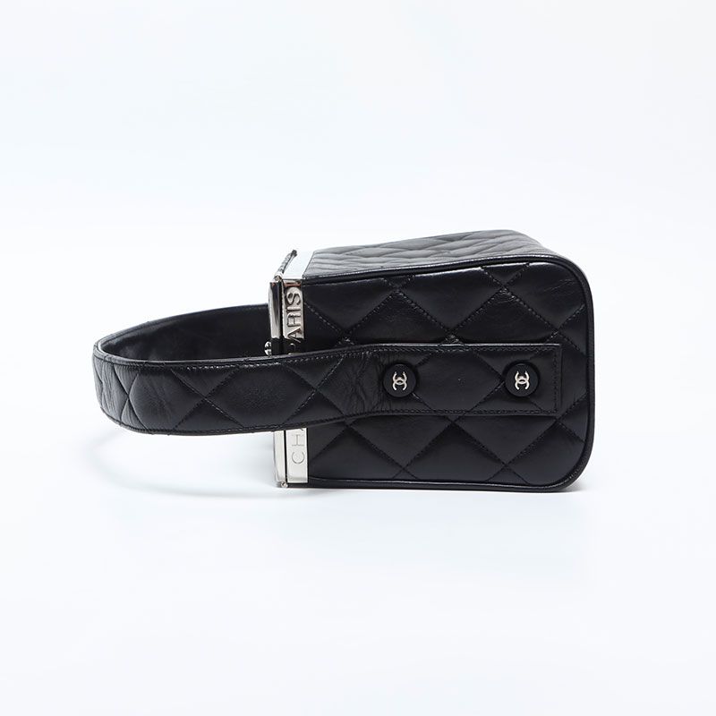 Chanel Handbag Vanity Lambskin Quilted