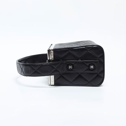 Chanel Handbag Vanity Lambskin Quilted