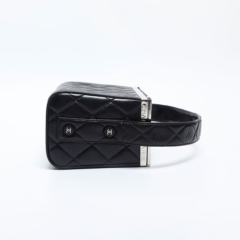 Chanel Handbag Vanity Lambskin Quilted