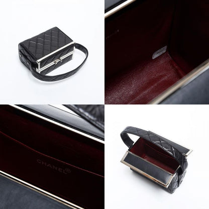 Chanel Handbag Vanity Lambskin Quilted