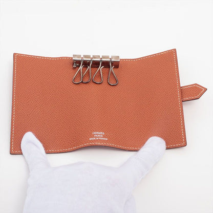 Hermes Key Case Bearn Constance Veau Epsom Metal Key Holder