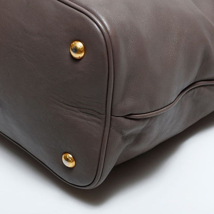 Prada Handbag Leather 2-Way Tote