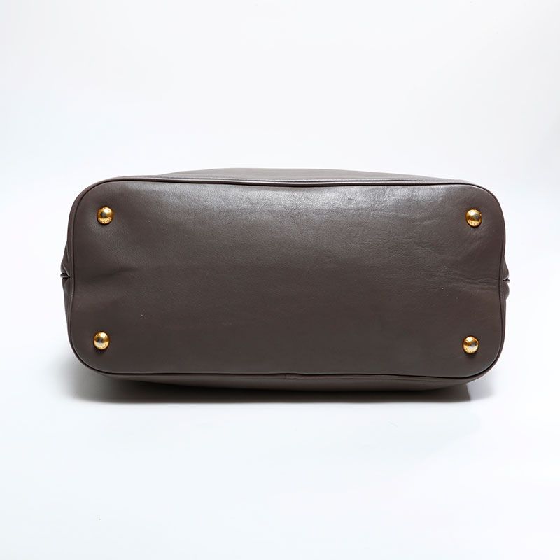 Prada Handbag Leather 2-Way Tote