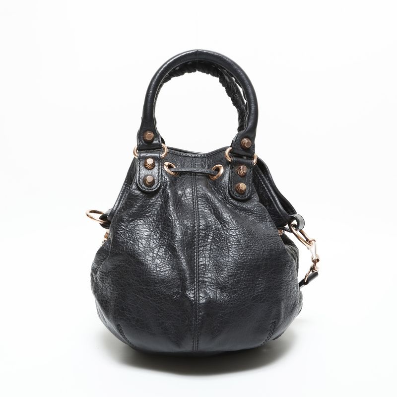 Balenciaga Shoulder Bag Giant Leather 2-Way Bonbon