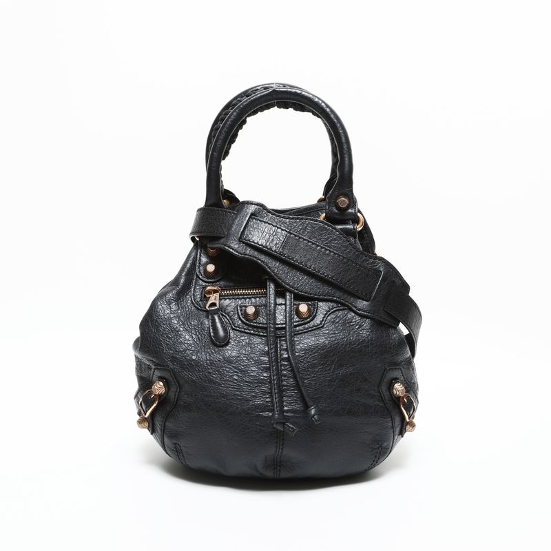 Balenciaga Shoulder Bag Giant Leather 2-Way Bonbon