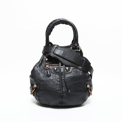 Balenciaga Shoulder Bag Giant Leather 2-Way Bonbon