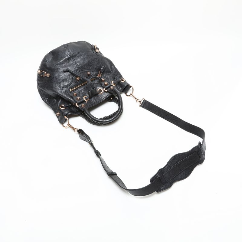 Balenciaga Shoulder Bag Giant Leather 2-Way Bonbon