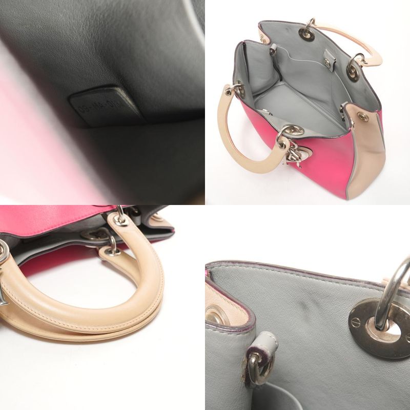 Dior Handbag Diorissimo Leather 2-Way