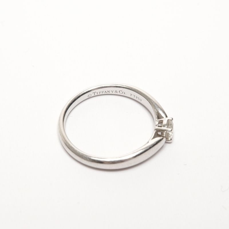 Tiffany & Co. Ring Lucida Diamond Carat Platinum