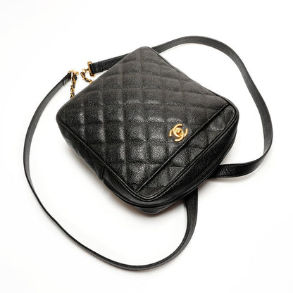 Chanel Backpack Caviar Turnlock