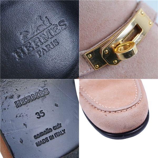 Hermes Loafers Destin Moccasins Kelly S