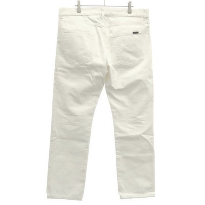 Saint Laurent Paris Sl Lw Denim Pants White 32