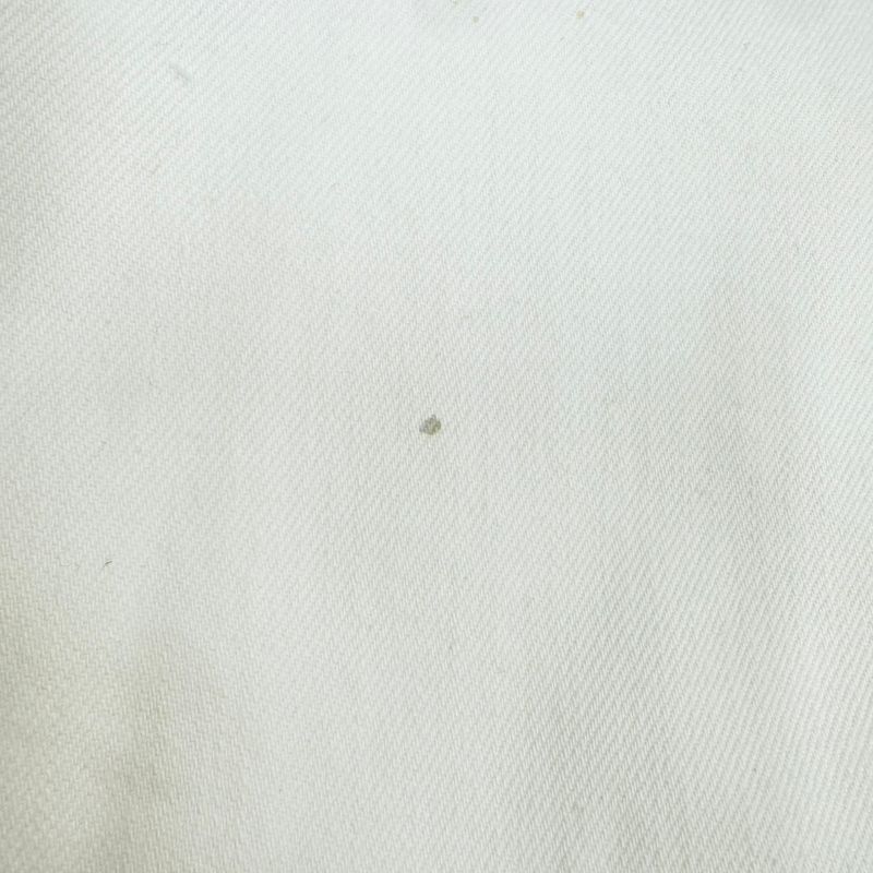 Saint Laurent Paris Sl Lw Denim Pants White 32