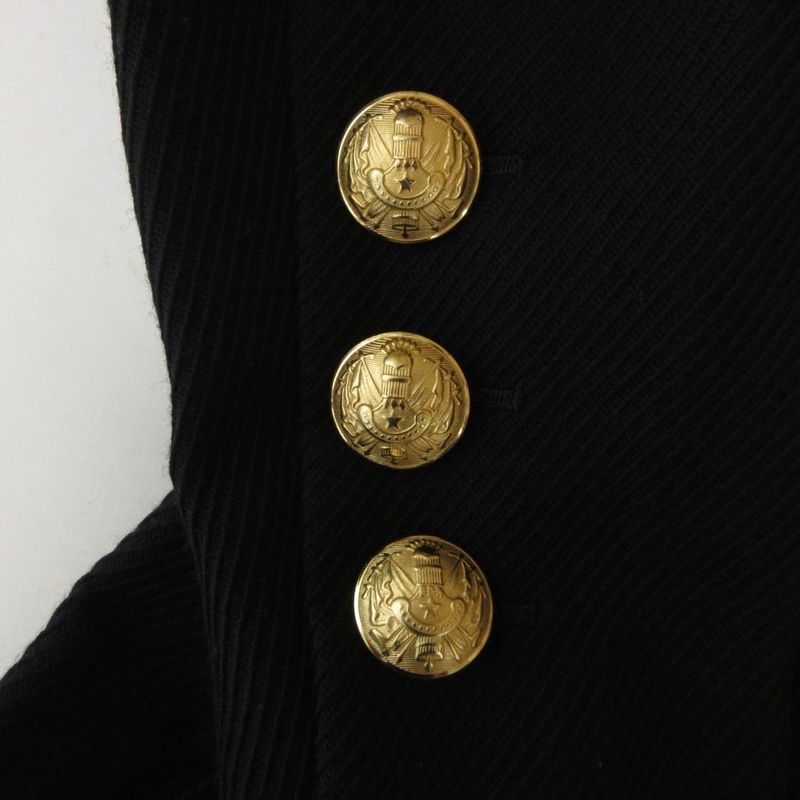 Saint Laurent Yves Vintage Set Double Jacket Knee Length
