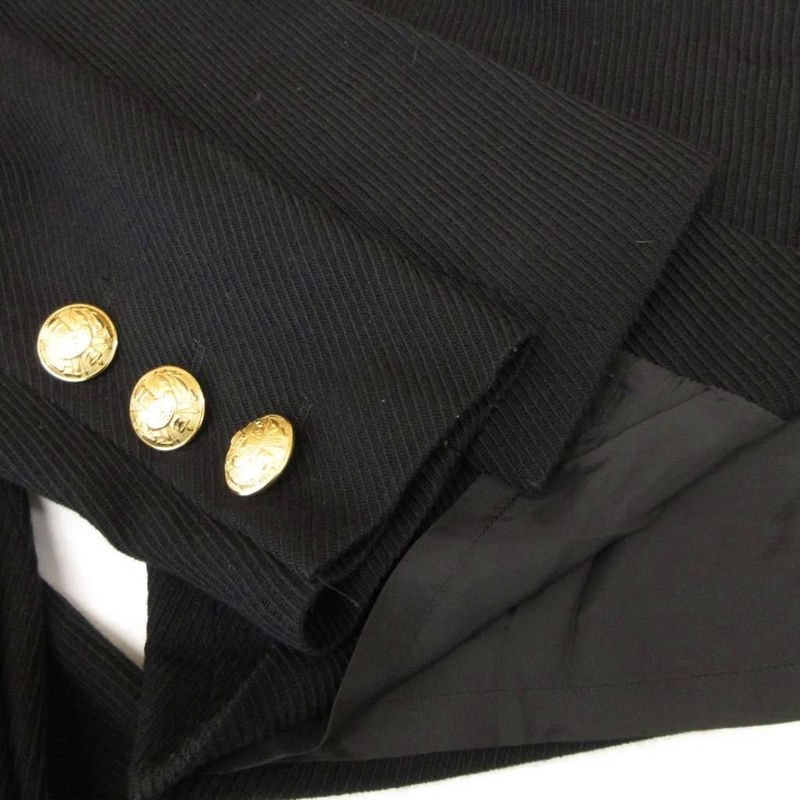 Saint Laurent Yves Vintage Set Double Jacket Knee Length