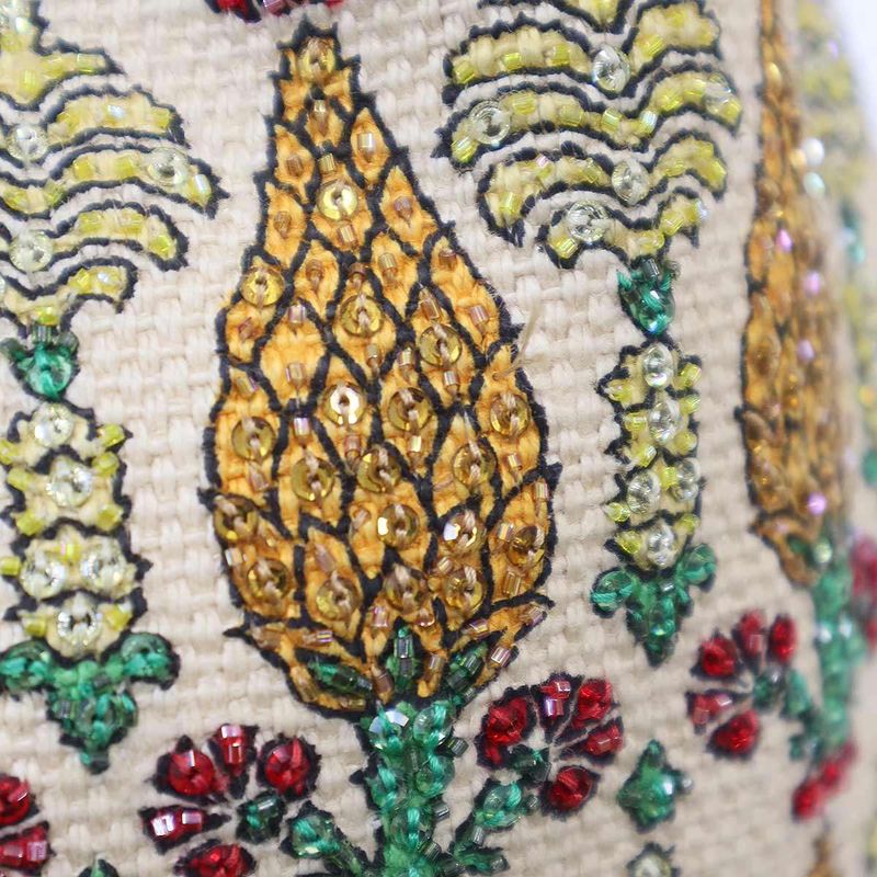 Gucci Jackie Stone Pineapple Bag Jackie Bijou Pineapple Design Bag Beige