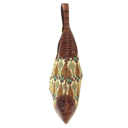 Gucci Jackie Stone Pineapple Bag Jackie Bijou Pineapple Design Bag Beige